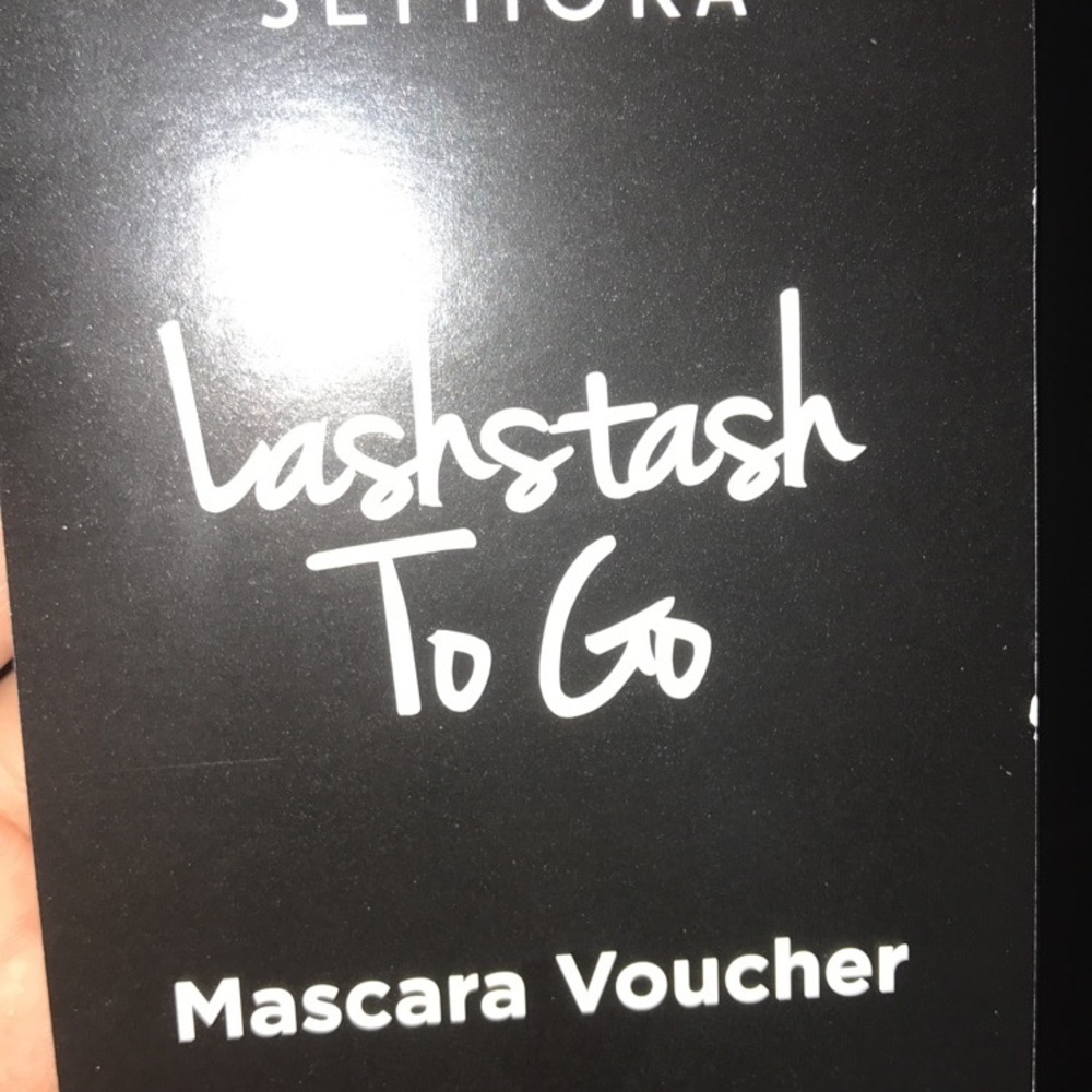 FULL SIZE mascara voucher